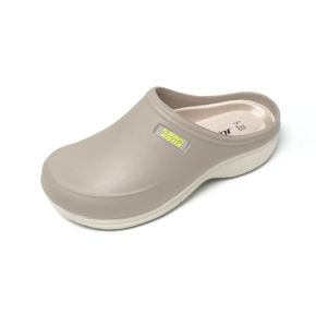 JOMIX Sabot Médical Femme Sabot Orthopédique Femme Sabots Femmes Chaussure de Jardin pour Femme (Beige, 38 EU)