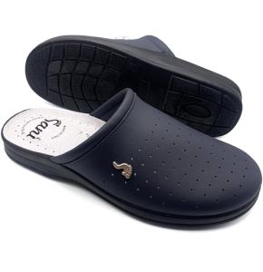 Chaussons sanitaires pour homme, sandales confortables de travail en cuir, chaussures sabots infirmières, médecin, cuisine, automodelants, bleu, ...