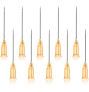 Set of 60 Stainless Steel Distribution Tubes 25g 25mm for Refill Liquids