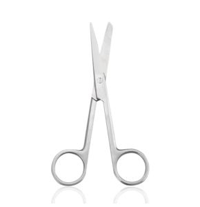XOUDKE Ciseaux D'Infirmière De Qualité Supérieure - Acier Inoxydable Brossé Autoclavables 14 cm - Soins Infirmiers Pour Bandage