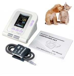 Veterinary Blood Pressure Monitor, Digital Veterinary Blood Pressure Cuff, Automatic BP Machine for Animals with LCD Screen