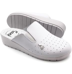 Anatomical Sanitary Slippers for Women in Genuine Leather