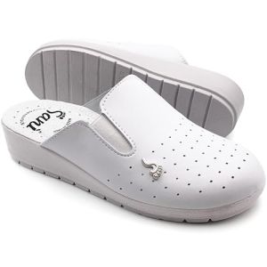 Chaussons Sanitaires Anatomiques Pour Femmes En Cuir Véritable