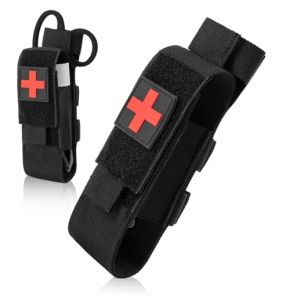 Tourniquet, CHmiss Molle TQ Pouch, Portable Military Equipment Kit, Tactical Tourniquet, Tourniquet and Tactical Bag, Storage Bag Size