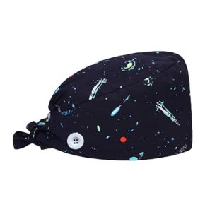 EORPAVU Disposable Medical Caps, Unisex Work Cap, Surgical Cap, Nurse Cap, Chef Cap