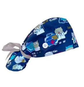 EIHI Calot Chirurgien Femme/Homme, Bonnet Chirurgien, Casquette Chirurgicale Réglable, Boutons, Casquette de Travail Réglable