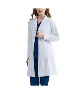 OjpZorynic Blouse Laboratoire, Blouse Blanche Laboratoire Scolaire de Chimie Blouse Manches Longues Blouse Medicale Femme pour étudiants Laboratoi...