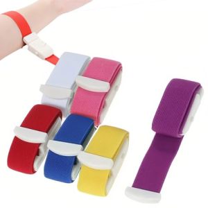 WUMZIRA Nurse Tourniquet, Set of 6 Vein Blocking Tubes