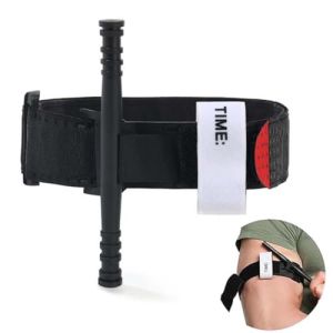 XUZOPIM Tourniquet, Tactical Tourniquet with Thick Rod, Medical Tourniquets, Emergency Loop Tourniquet, Quick Release Tourniquet...