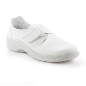 Codeor Velcro Liso Velcro Shoe - White