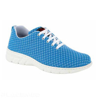 Healthcare Professional Shoes - Blue - Lace-up - Seamless Design - Sizes 35 to 46