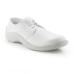 Chaussures hôpital antidérapantes avec lacets pour soignants – Blanc