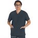 Men's Medical Tunic With V-Neck - Dickies Brand - 2 Side Slits - 4 Practical Pockets V 10165