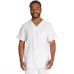 Men's Medical Tunic With V-Neck - Dickies Brand - 2 Side Slits - 4 Practical Pockets V 10167