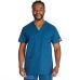 Men's Medical V-Neck Tunic – Dickies – Stretchable Inner Pocket – Side Vents V 10174