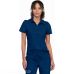 Cherokee Women's Medical Polo Can Be Tucked Buttoned Ultra-Soft Breathable And Easy To Maintain V 10408