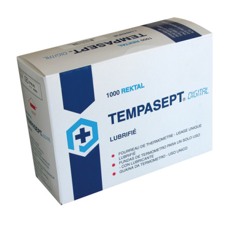 Tempasept Lubricated Thermometer Covers - Box of 1000