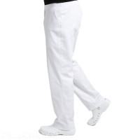 Pantalon médical mixte élastiqué au dos – Santiago Basics 65% polyester- 35% coton