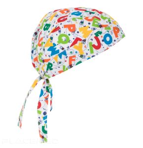Unisex Nurse Cap - Creyconfe Bandana Palermo ABC in Microfiber