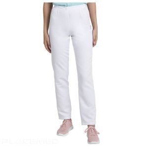 Slim Fit Elasticated Nurse Pants - Creyconfé Santander in Stain-Resistant and Antibacterial Microfiber