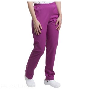 Women's Hospital Pants - Creyconfé Santander Basics Microfiber - For a Neat Look
