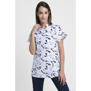Tunique Femme Creyconfé Geneve  Love - Confort et Style Professionnel