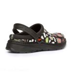 Dian Javea Stamped Work Clog - Black