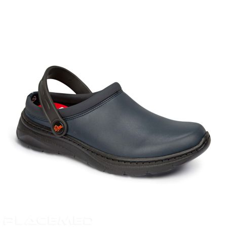 Dian Javea Work Clog - Navy Blue Dian Javea Work Clog - Navy Blue