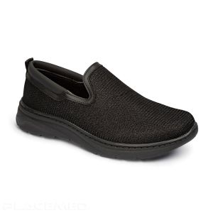 Dian Marsella Tex Work Shoe - Shiny Black