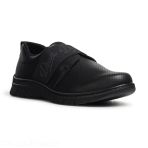 Dian Blucher Perforated Shoe - Black
