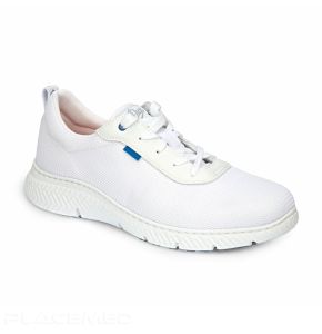 Dian Seul Work Tennis Shoe - White