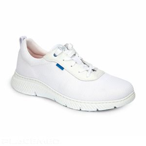 Dian Seul Work Tennis Shoe - White