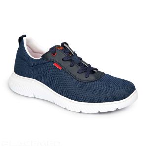 Dian Seul Work Tennis Shoe - Navy Blue