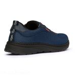 Dian Alicante Elastic Lace Tennis Shoe - Navy Blue