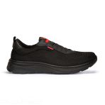 Dian Alicante Elastic Lace Tennis Shoe - Black