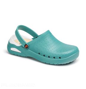Dian Eva Soft Work Clog - Green