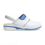 Sabot en microfibre Dian Mar - Blanc/Bleu