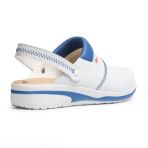 Sabot en microfibre Dian Mar - Blanc/Bleu