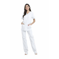 Dickies Medical Set - Unisex White Coat + Trousers - 6 Sizes