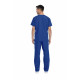Ensemble Médical Dickies Blouse + Pantalon Unisexe Bleu Marine - En Taille M V 2535