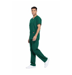 Dickies Medical Set - Unisex Scrub Green Coat + Trousers - Surgical Green