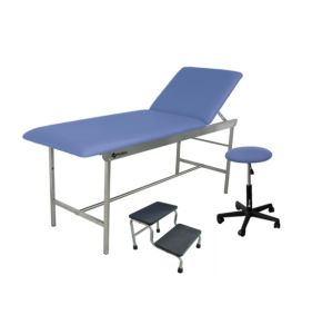 Holtex Medical Office Kit INOX Lavender: Couch, Stool, 2-Step Stool