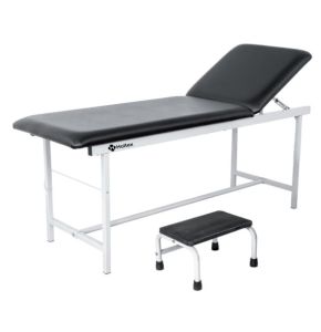 Examination Couch and Step Stool Kit EPOXY Black - Holtex