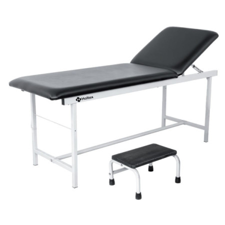 Examination Couch and Step Stool Kit EPOXY Black - Holtex