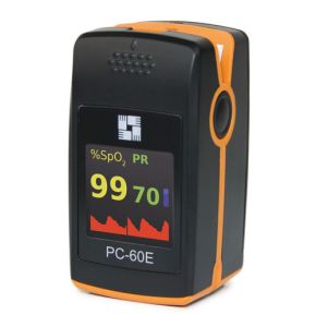 PC-60E Pulse Oximeter with Flexible Pediatric Sensor 2-8 years