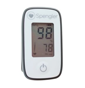 Oxymètre de Pouls Spengler Oxygo Gris pour Adultes et Enfants