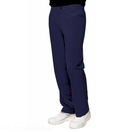 Pantalon Médical Homme Santiago Microfibre - Bleu Marine, Taille 1/M