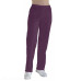 Women's Medical Pants - Microfiber - Violet - SANTANDER - Sizes XS to XXL V 2738