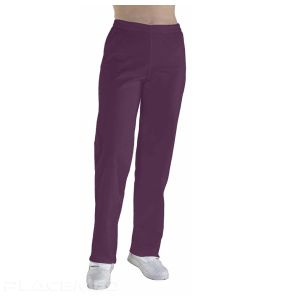 Pantalon Médical pour Femme - Microfibre - Violet - SANTANDER - Tailles XS à XXL