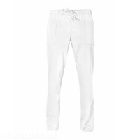 Pantalon Médical - Vêtement Mixte - RODI - Coloris Blanc - Tailles XS à XXXL